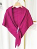 Knitted Cape w/ Buckle Detailing